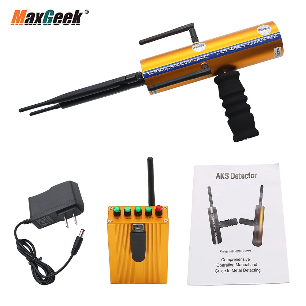 Ручной металлоискатель Maxgeek AKS Высокочувствительный детектор для металла с