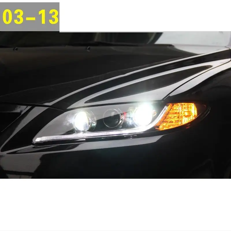 Стайлинг Drl лампа Neblineros Para Авто светодиодные фары автомобильные в сборе 03 04 05 06 07 08
