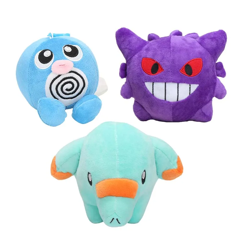 Плюшевые игрушки Покемон Gengar Phanpy polywag Cyndaquil Chikorita totopoe Mudkip животные плюшевые для