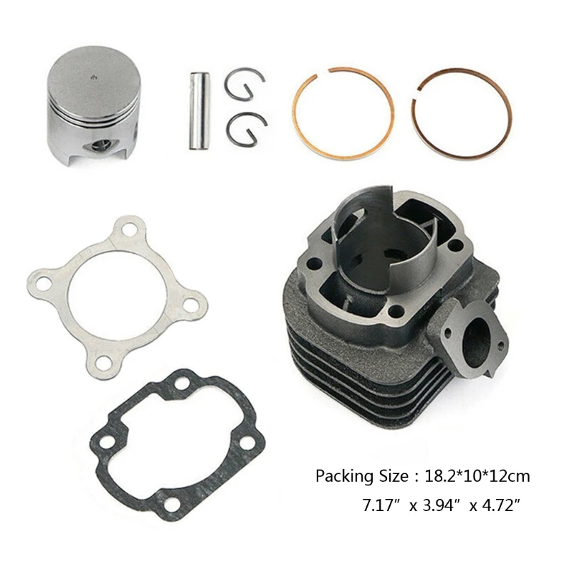 47 мм поршневое кольцо двигателя комплект цилиндра с большим отверстием для JOG50 70CC