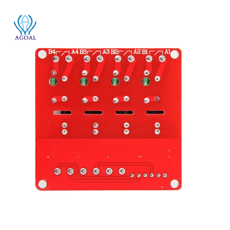 Твердотельное релейное устройство 5 В 4 канала высокая выходная мощность