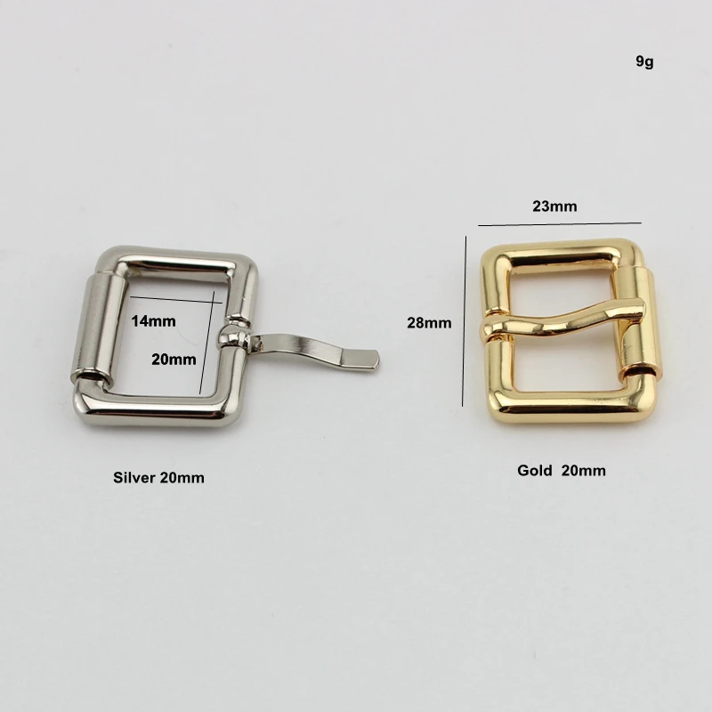 50 шт. 10 квадратные пряжки из цинкового сплава 20 мм 5 цветов | Багаж и сумки