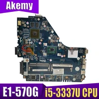 akemy la 9535p for acer e1 570g e1 570 notebook motherboard cpu i5 3337u gt740m gt720m ddr3 100 test work