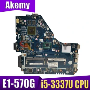 akemy la 9535p for acer e1 570g e1 570 notebook motherboard cpu i5 3337u gt740m gt720m ddr3 100 test work free global shipping