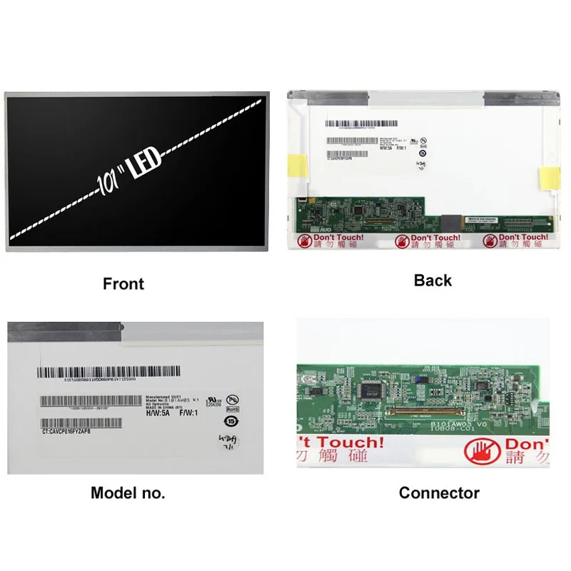 ЖК экран класса A + 10 1 дюйма для Samsung NP N102 встроенный нетбук СВЕТОДИОДНЫЙ Дисплей