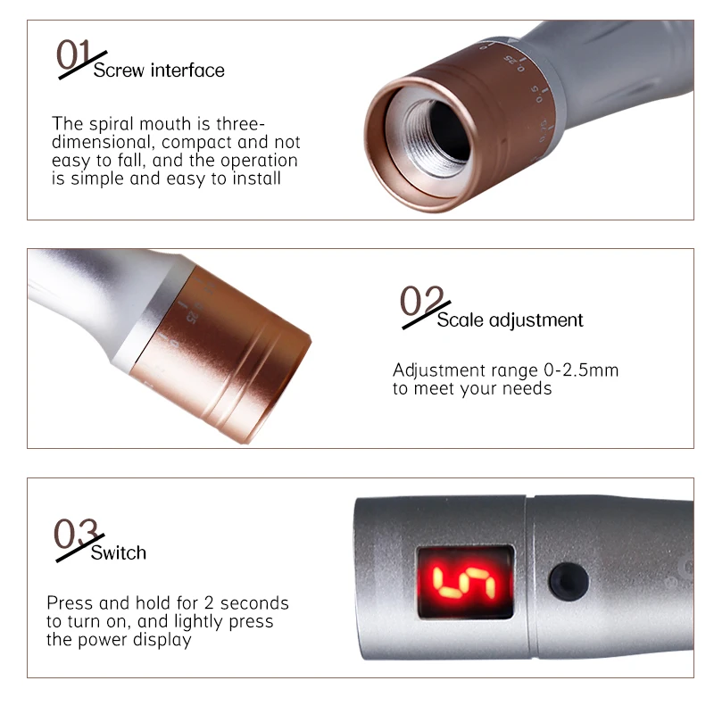 Электрический Дерма инструменты беспроводной уход за кожей устройство