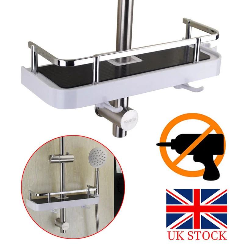 Прямоугольные полки для ванной комнаты поднос шампуня стойка хранения душа