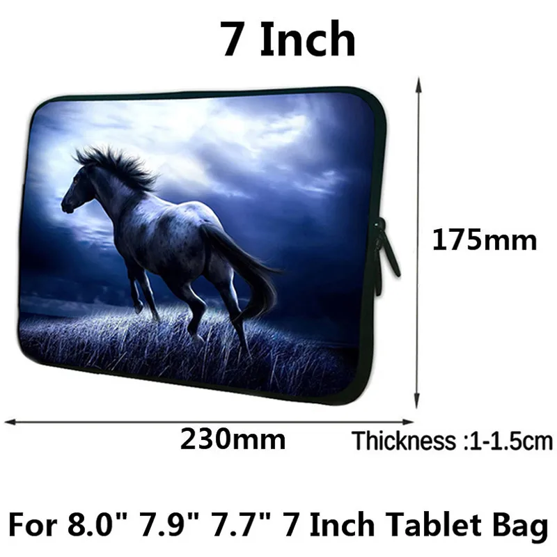 

Для iPad Mini, Xiaomi MiPad 2 3 4, электронная книга, Samsung Galaxy Tab A 8,0 T355 T350 чехол для планшетного компьютера Универсальный 7,7 "7,9" 7 "нетбук сумки