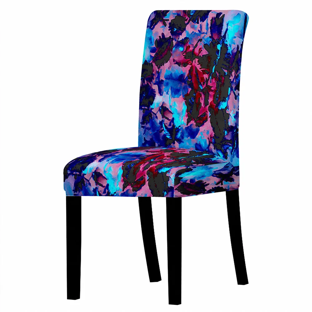 Модный Удобный чехол для стула с принтом украшение мебели гостиной|Чехлы на