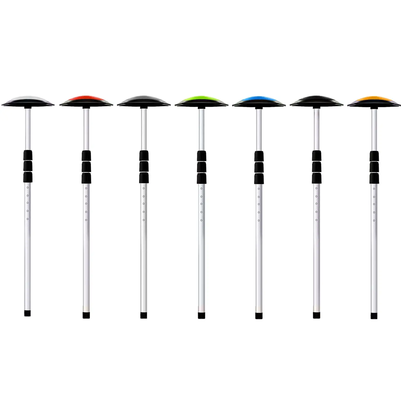 

Golf Travel Bag Support System Golf Support Rod Anti-Impact Support Cover and Aluminum Alloy Rod Stick
