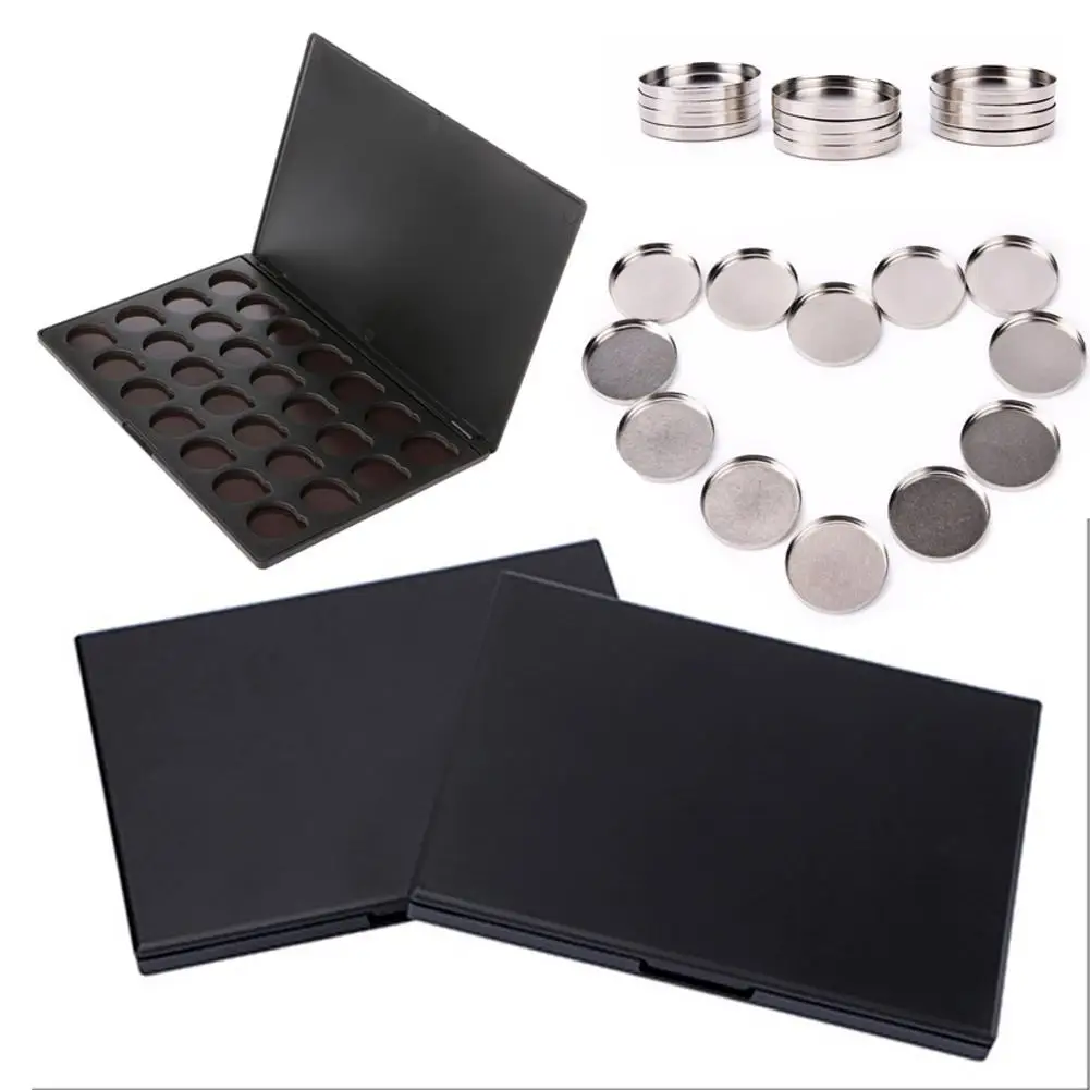 28 Mesh Empty Palette Plastic Case Portable Storage Tool For Eye Shadow Lip Gloss BB Cream Basic |
