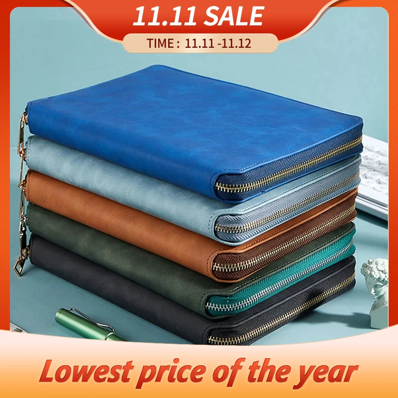 

Персонализированный дневник, ежедневник, ежедневник, школьные принадлежности, блокнот на молнии с внутренними страницами