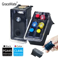 GraceMate PG445 CL446 Ink Cartridge Compatible for Canon 445 446 Pixma MX494 MG2440 MG2540 MG2940 MG2942 MG2944 IP2840 Printer