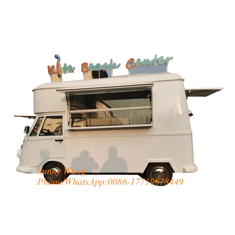 4 32 м Ретро трейлер для продуктов уличный грузовик прицеп мороженого пищевой