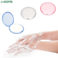 50pcsbox portable aroma soap paper mini disposable soap box travel washing hand clean antibacterial scented slice sheets
