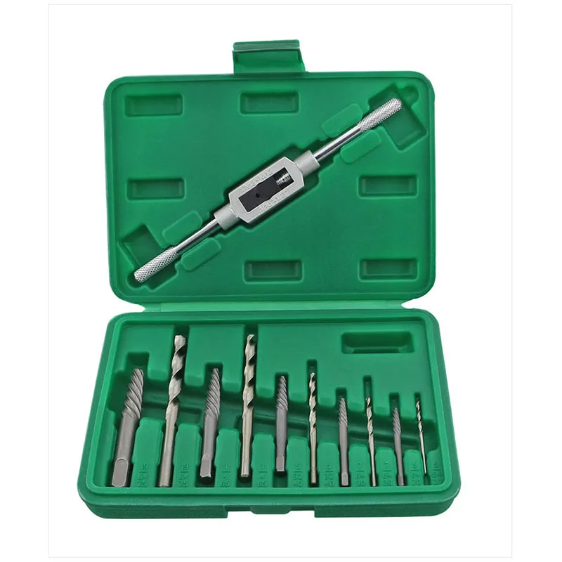 Набор для удаления сломанных винтов универсальный Реверсивный кран с