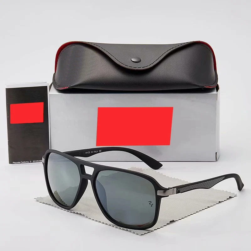 

Солнцезащитные очки-авиаторы поляризационные для мужчин и женщин, модные, в винтажном стиле, с защитой от ультрафиолета UV400, в оригинальной ...