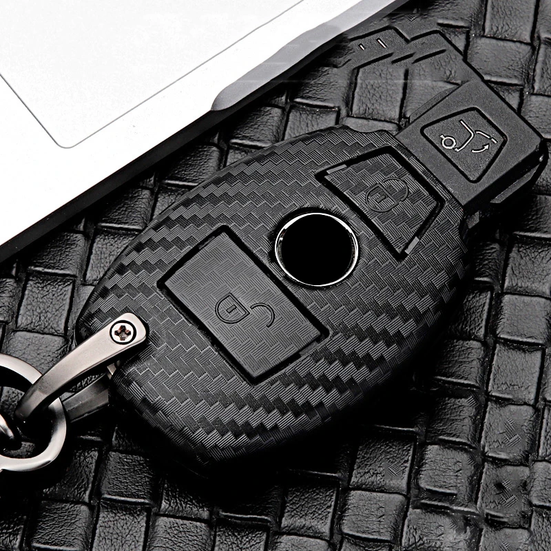 Чехол для автомобильного ключа из АБС пластика Mercedes Benz A B Class W203 W204 W205 W210 W212 W245 AMG 2017