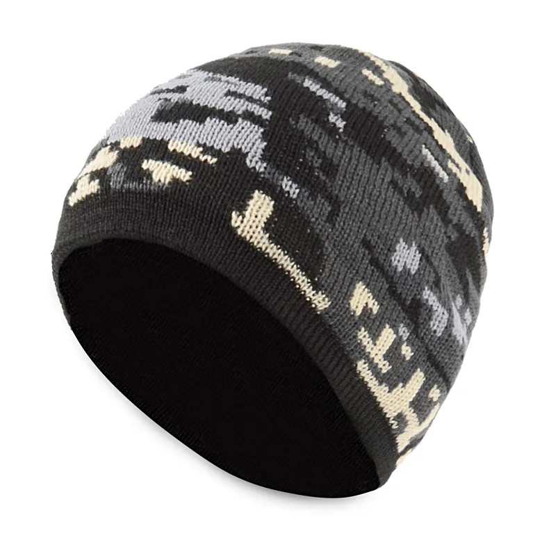 LIBERWOOD зимняя вязаная шапка для взрослых ACU Camo мягкие Меховые шапочки Skullies
