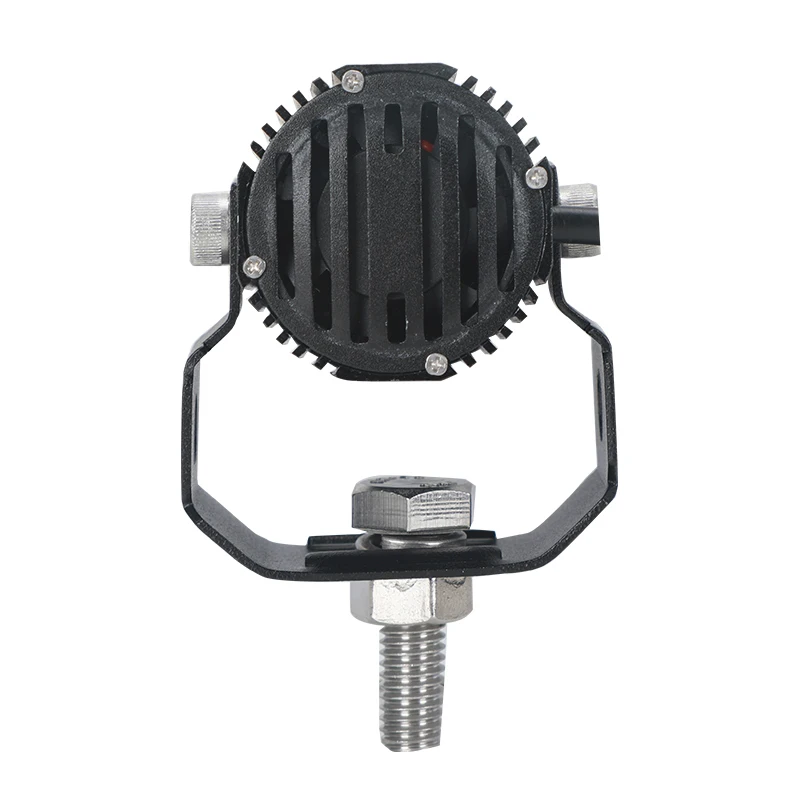 Светодиодная фара 12 В двухцветная белая + желтая для мотоцикла 30 Вт вождения по