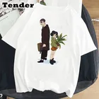 Женские футболки, Матильда Леон, забавная футболка, женские высококачественные топы с героями мультфильмов, Корейская женская футболка y2k, одежда в стиле панк