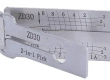 

ZD30 для Ducati-Aprila 2-в-1 Pick/Decoder - by Original Lishi