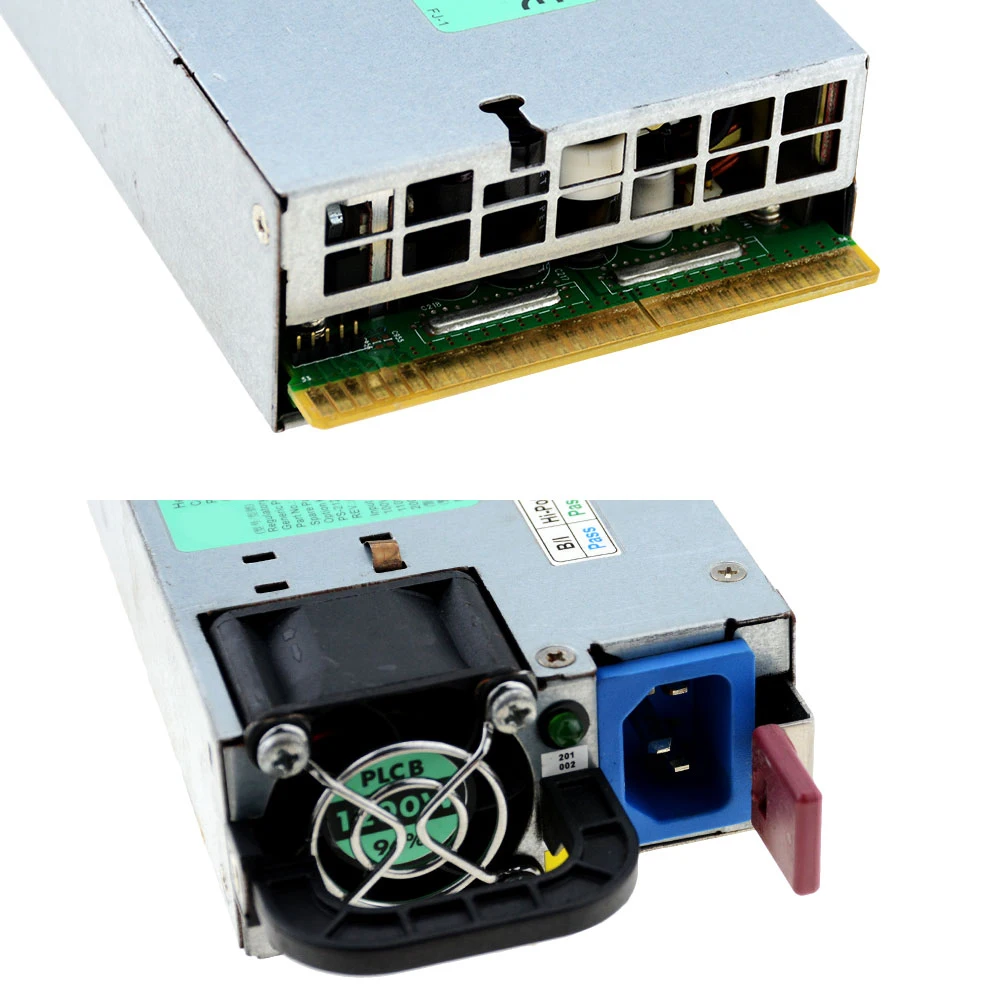 1200 Вт PSU источник питания протестирован DL580G6 G7 HSTNS-PL30 + плата разрыва 50 см psu кабели