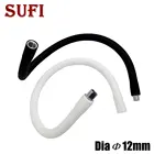 Гибкий силиконовый металлический шланг Dia12 мм, светодиодный гибкий держатель M8 + M10  M10 + M10, гибкий металлический шланг для формирования, универсальная трубка под змеиную кожу