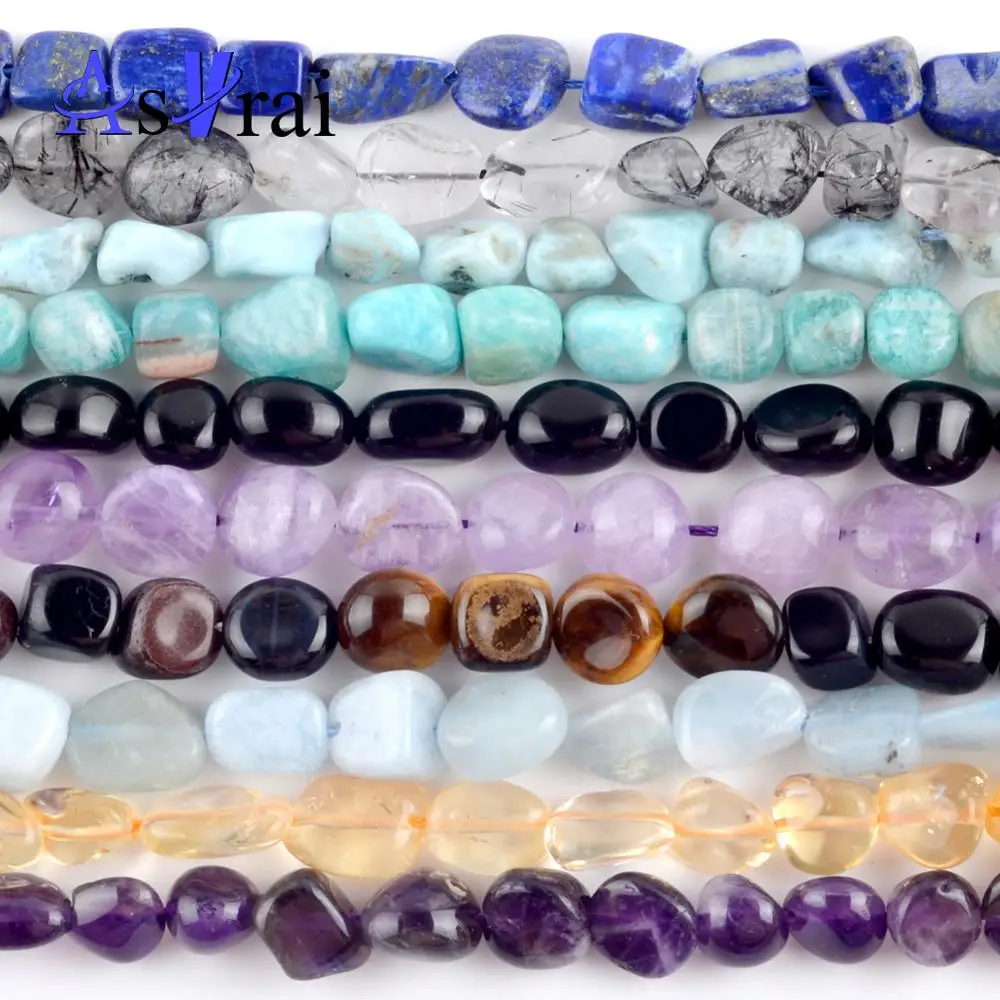 _ Гладкие бусины из черного камня для изготовления ювелирных изделий 8-10 мм