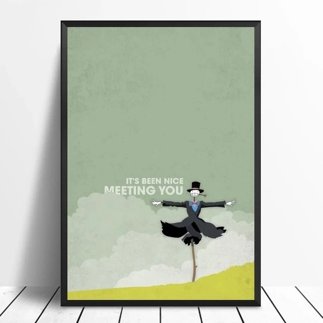 

Print Nordic Style Home Decor Movie Howl S Moving Castle Picture Wall Art Canvas Painting Living Room Poster Watercolor Modular