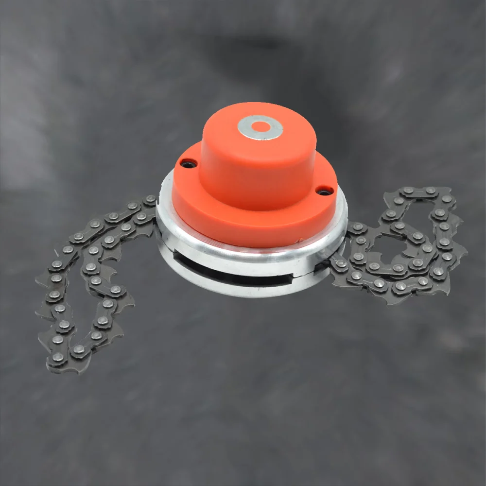 

Heavy Duty Petrol Grass Trimmer Head With Lines Brush Cutter Head Lawn Mower Accessories Cutting Line Head (Red)