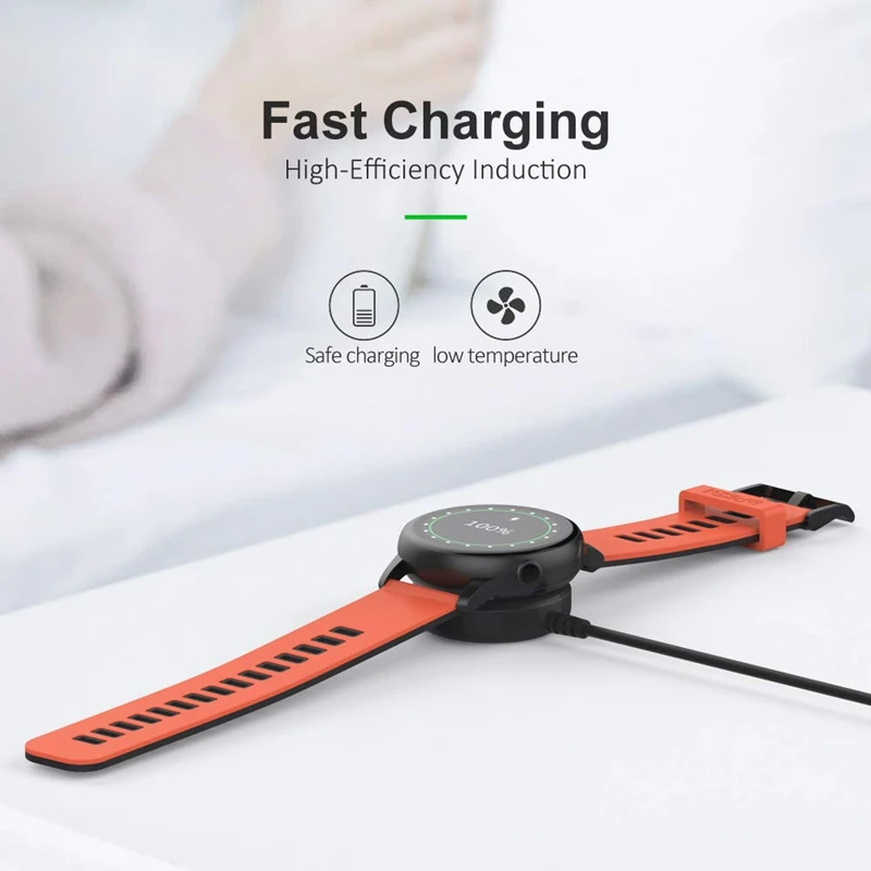 MOOL Беспроводное зарядное устройство док станция для Samsung Galaxy Watch Active 2 40 мм 44 Смарт