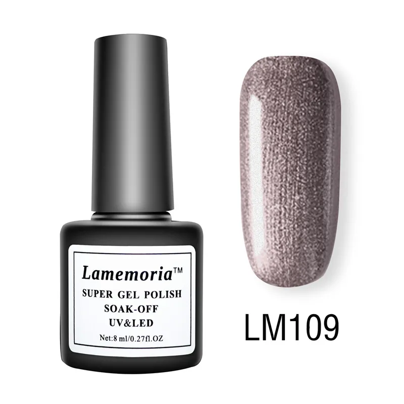 LM109 Lamemoria лак для ногтей УФ-гель лак Vernis Перманентный стойкий УФ 36 цветов гель для маникюра праймер верхнее покрытие блеск розовый фиолетовый - Цвет: LM109