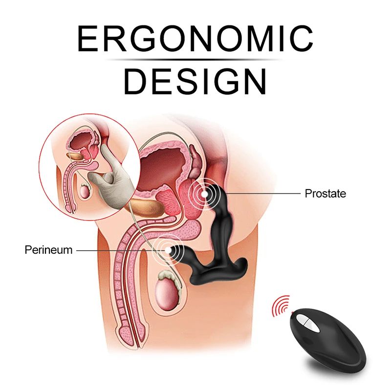 OMYSKY массажер вибратор для простаты Мужская Анальная пробка водонепроницаемые