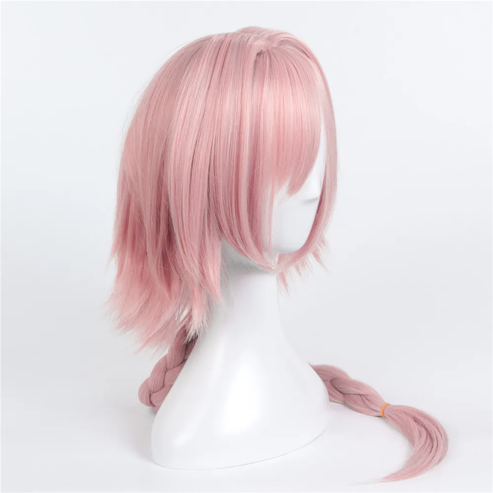 FGO Fate/большой заказ Astolfo косплей парик для женщин девочек 60 см длинные прямые