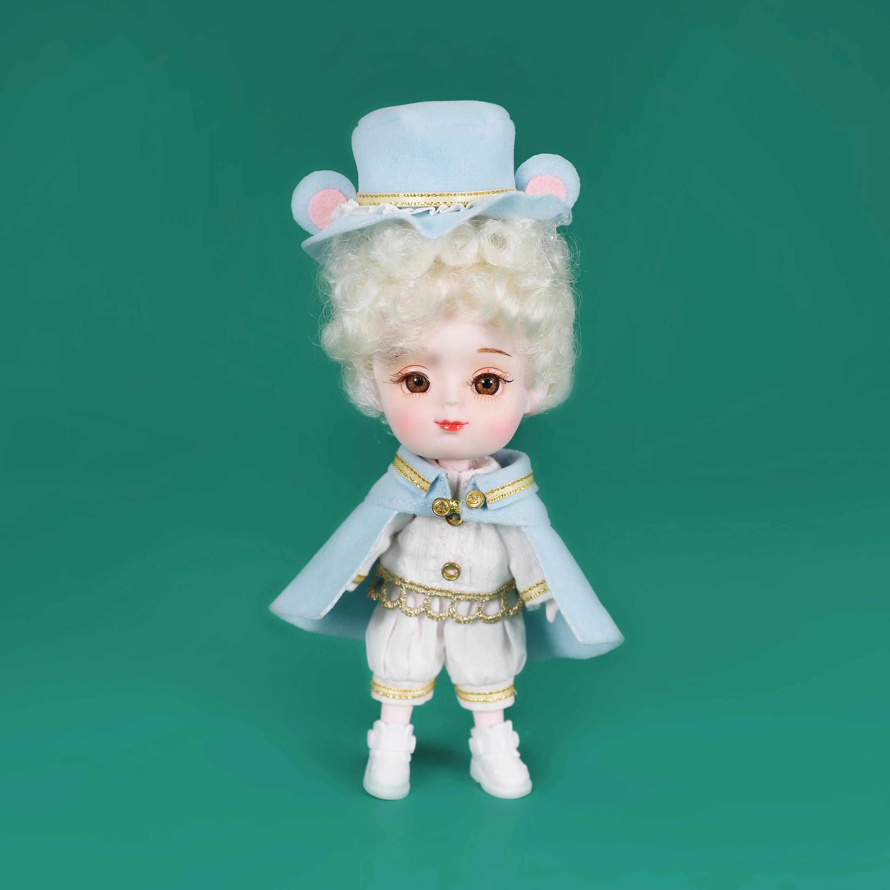 

Dream Fairy 1/12 BJD 5.5 inch BJD Doll OB11 with Clothes Shoes Cute Animal Style Ball Jointed Dolls Full Set Gift for Girls