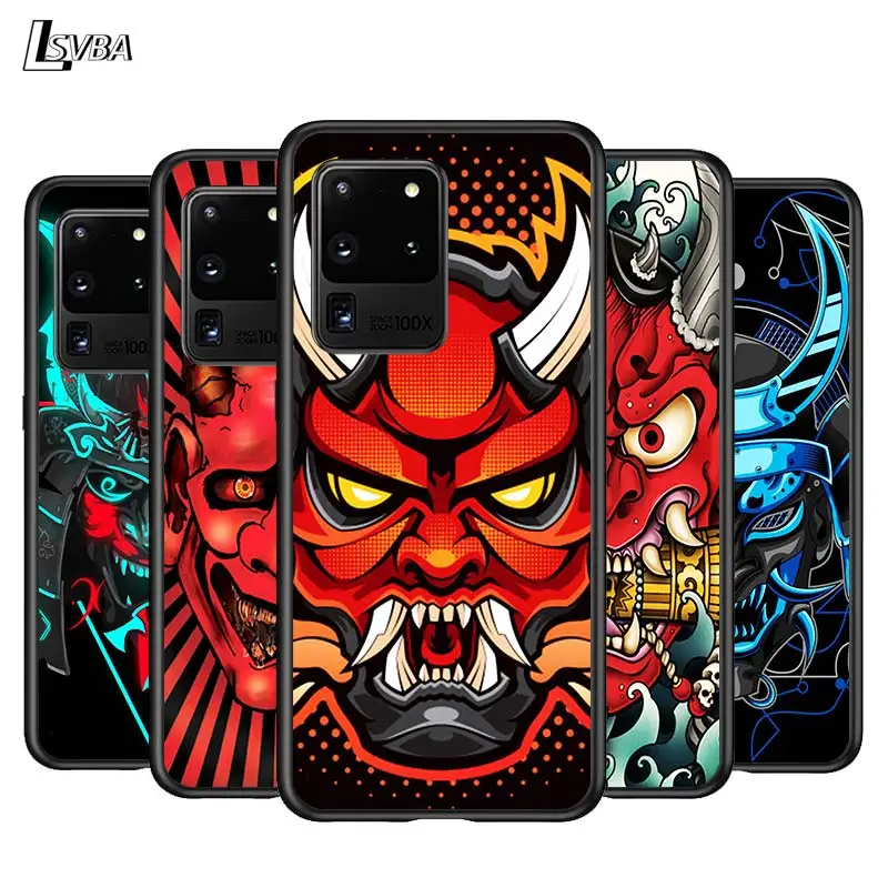 

Demon Samurai Japan for Samsung Note 20 S20 FE Lite Ultra Plus A91 A71 A51 A41 A31 A21 A21S A11 A12 A42 A01 Phone Case