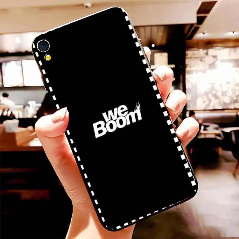 PENGHUWAN NCT DREAM мы бум Черная мягкая крышка чехол для телефона Капа Vivo Y91c Y17 Y51 Y67 Y55 Y93 Y81S