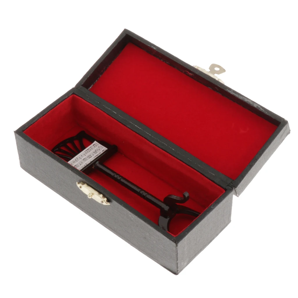 

Metal Sheet Music Stand Holder Musical Instrument For 1/6 Doll House Ornaments