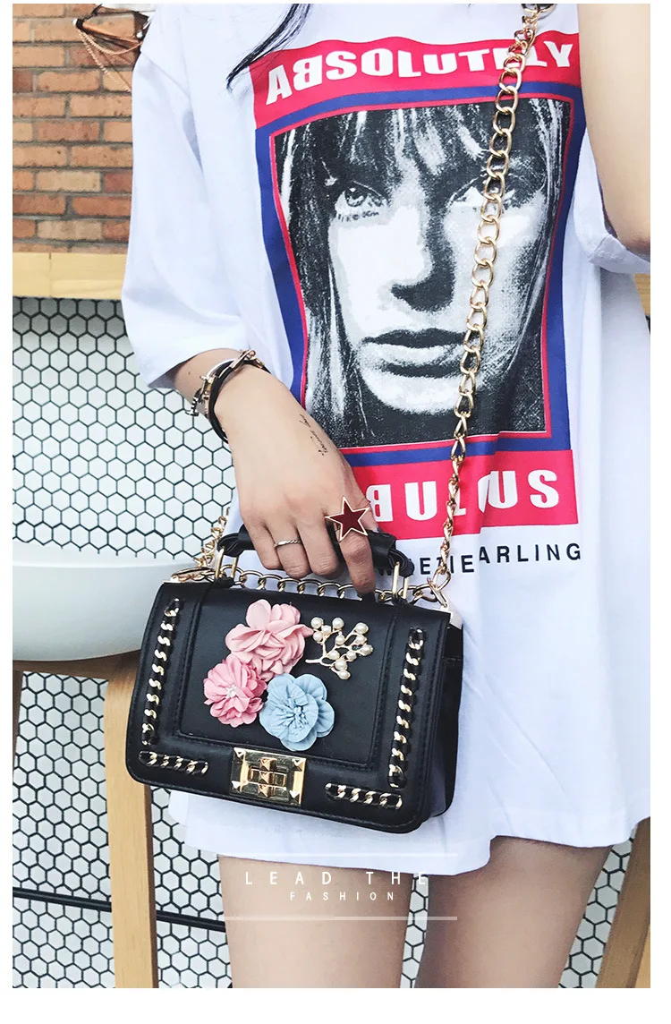 Сумка тоут с цветами основной дизайн женская модная роскошная сумка для женщин Sac