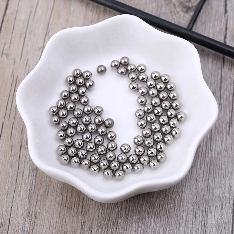 Professional 4mm Steel Beads for Slingshot Catapult Hunting - 100pcs Description Image.This Product Can Be Found With The Tag Names Beads, Sports Entertainment