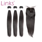 Пряди бразильских волос, 8- 28 дюймов, прямые, с застежкой 4 х4, фронтальные, 3, 4 пряди, человеческие волосы Реми, 28, 30 дюймов, волнистые волосы для наращивания