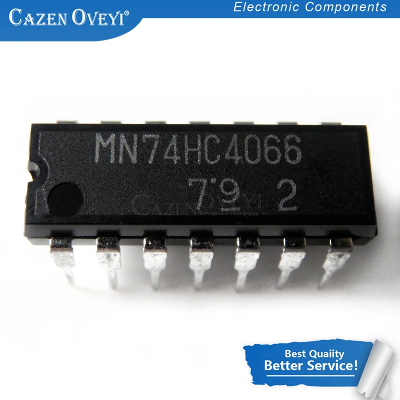 10 шт./лот SN74HC4066N DIP14 SN74HC4066 DIP 74HC4066N 74HC4066 Новый и оригинальный IC в наличии