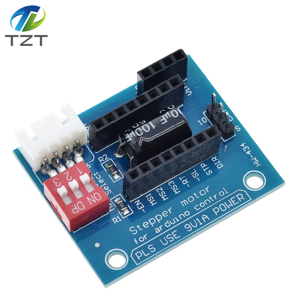 Плата расширения управления шаговым двигателем для 3D принтера TZT A4988