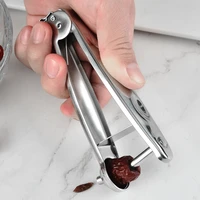 jujube corer seed remover fruit vegetable tool stainless steel hawthorn cherry easy squeeze grip home manual kitchen gadgets