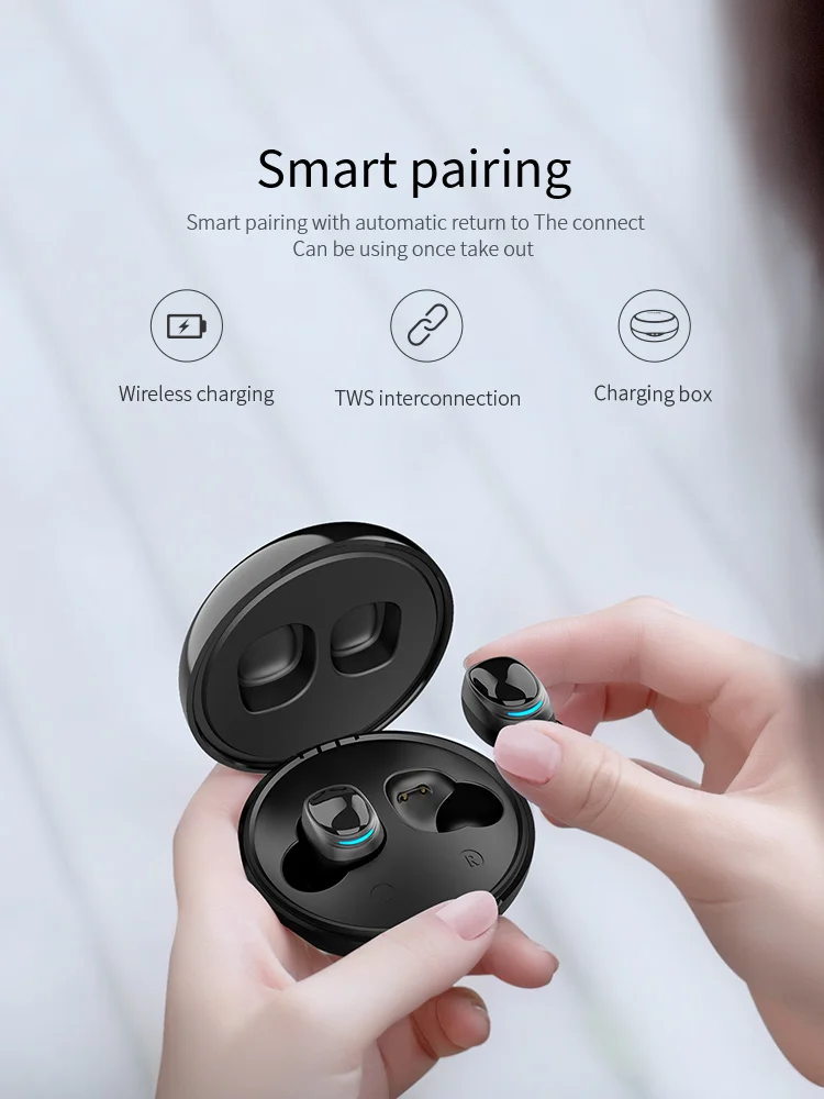 Mifa X8 TWS наушники беспроводные bluetooth наушники сенсорное управление стерео Беспроводная гарнитура для iPhone Смартфон с зарядным устройством