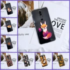 Kawaii лисы с милыми цветами, чехол для мобильного телефона с изображением персонажа мультфильмов для Nokia 7,1 6,1 5,1 3,1 2,1 Plus Мягкий силиконовый чехол-накладка для Nokia 4,2 3,2