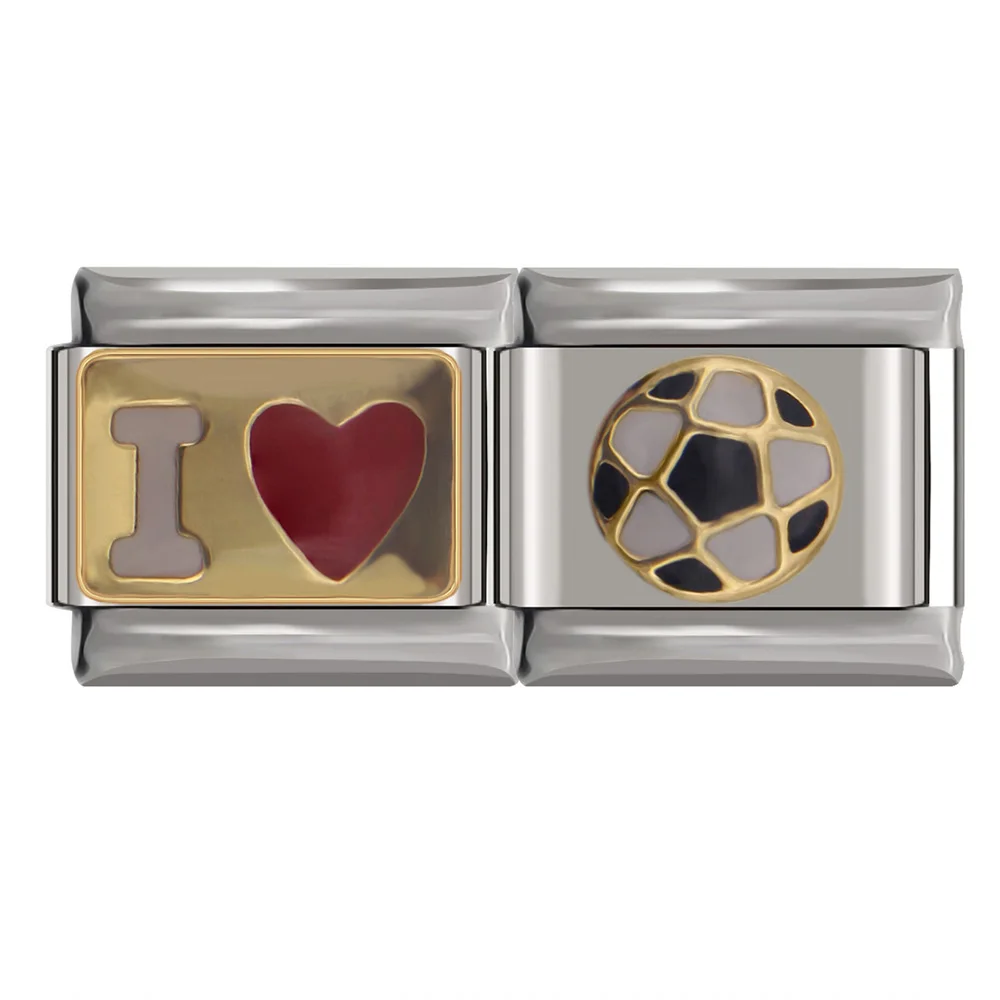 Hapiship новинка ширина 9 мм оригинальная Маргаритка I Love Национальный флаг мира
