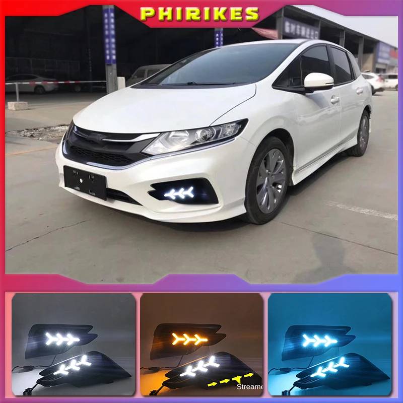 

Реле сигнала поворота, водонепроницаемые Автомобильные светодиодные дневные ходосветильник DRL для Honda Jade 2017-2018