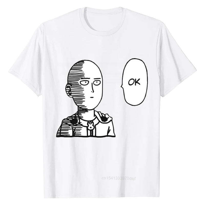 

Мужская футболка с надписью «Good One Punch Man»